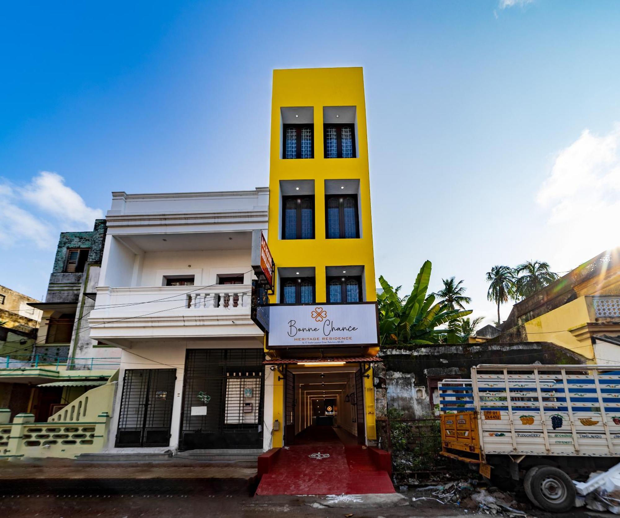 Bonne Chance Heritage Residence Puducherry Zewnętrze zdjęcie